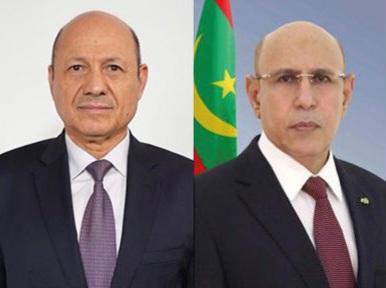 الرئيس غزواني يعزي في وفاة الرئيس اليمني السابق منصور هادي