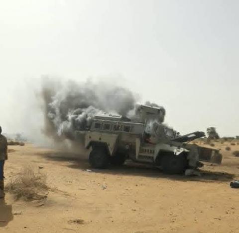 حركة تحرير أزواد تعلن عن تدمير قافلة عسكرية قرب تاركينت