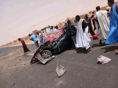 الجيش الوطني ينعي عسكريين توفيا في حادث سير قرب بوتلميت