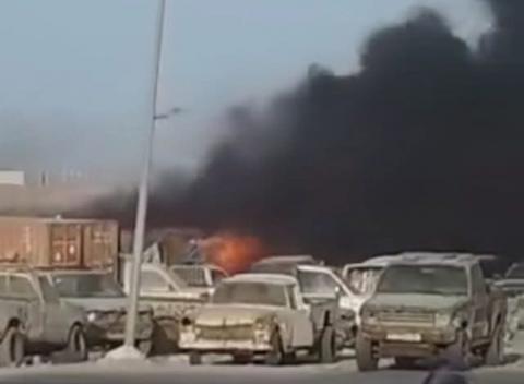 حريق يتسبب في أضرار مادية بعدد من الأكواخ والسيارات في نواذيبو