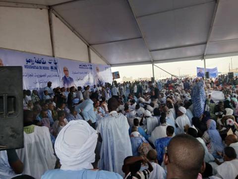 منتخبو الترارزة يدعون الرئيس غزواني للترشح لمأمورية ثالثة