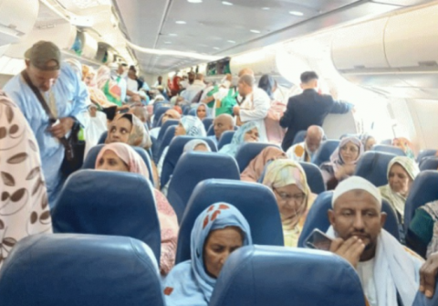 الفوج الثاني من الحجاج الموريتانيين يتوجه إلى نواكشوط