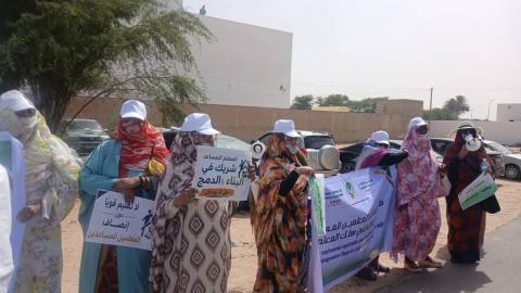 المعلمون المساعدون ينظمون وقفة احتجاجية أمام وزارة التربية