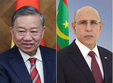 الرئيس غزواني يهنئ الرئيس الفيتنامي بالعيد الوطني