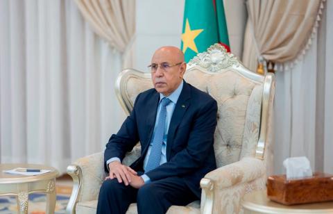 الرئيس غزواني يستقبل المكتب التنفيذي لنادي القضاة الموريتانيين