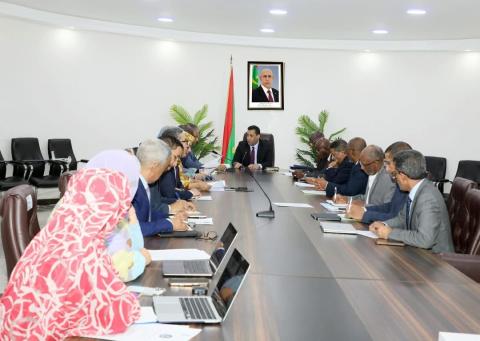 اجتماع اللجنة الوزارية المكلفة بتطوير الشراكة بين القطاعين العام والخاص