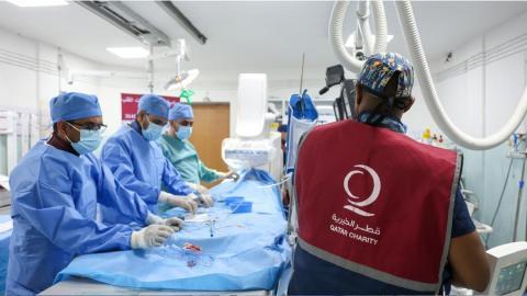 قطر الخيرية تطلق حملة لإجراء 45 عملية لعلاج تشوهات القلب لدى الأطفال في موريتانيا