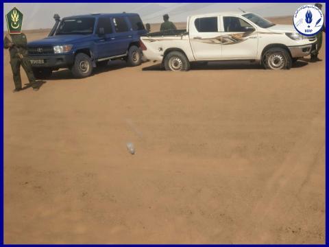 الدرك الوطني يفكك عملية سطو مسلح على شحنة ذهب ويسترد 2200 غراما من الذهب
