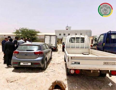 تسليم مركبات مصادرة إلى السلطات الجزائرية بعد استكمال الإجراءات القانونية