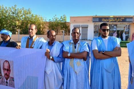 وقفة احتجاجية في ازويرات للمطالبة بالإفراج عن لبات ولد المعيوف